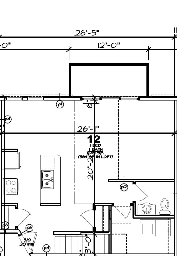 Floor Plans of Arvada Apartments in De Pere, WI